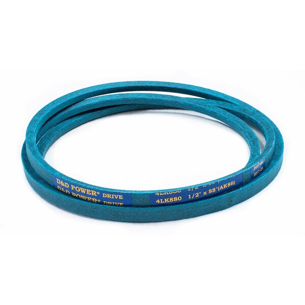 D&D 4LK880 88" Outside Length, 1/2" Top Width, 1 Ribs 4LK880 - main